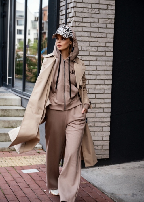 CHLF laisvalaikio kostiumėlis | TAUPE