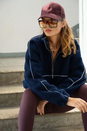 CHLF Teddy švarkelis | MIDNIGHT BLUE